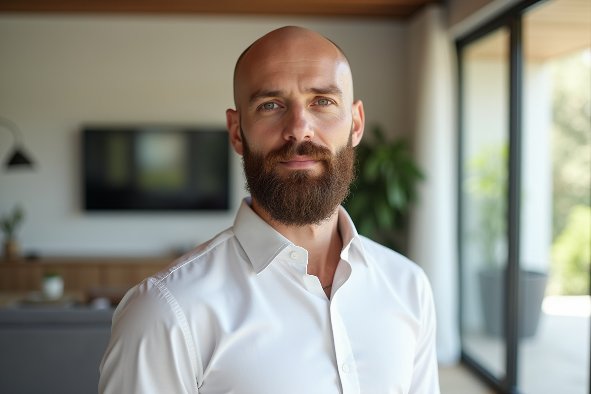 Styles de barbe idéaux pour hommes chauves