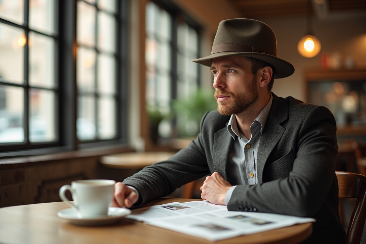 Port du chapeau à l’intérieur par les hommes et les règles de politesse